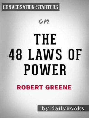 cover image of The 48 Laws of Power--by Robert Greene | Conversation Starters